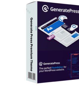 GeneratePress Premium Theme licence version