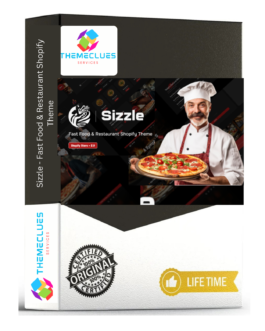 Sizzle – Fast Food & Restaurant Shopify Theme 🍔🍕