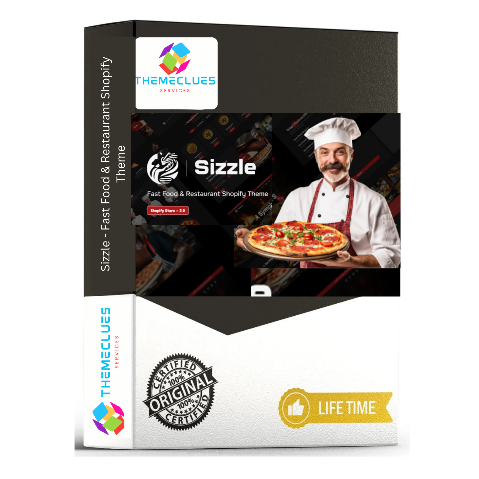 Sizzle - Fast Food & Restaurant Shopify Theme