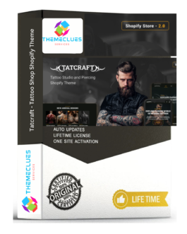 Tatcraft – Tattoo Shop Shopify Theme 🖤🖋️