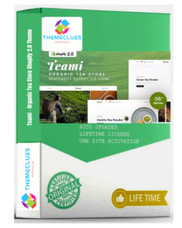 Teami – Organic Tea Store Shopify 2.0 Theme 🍵🌿