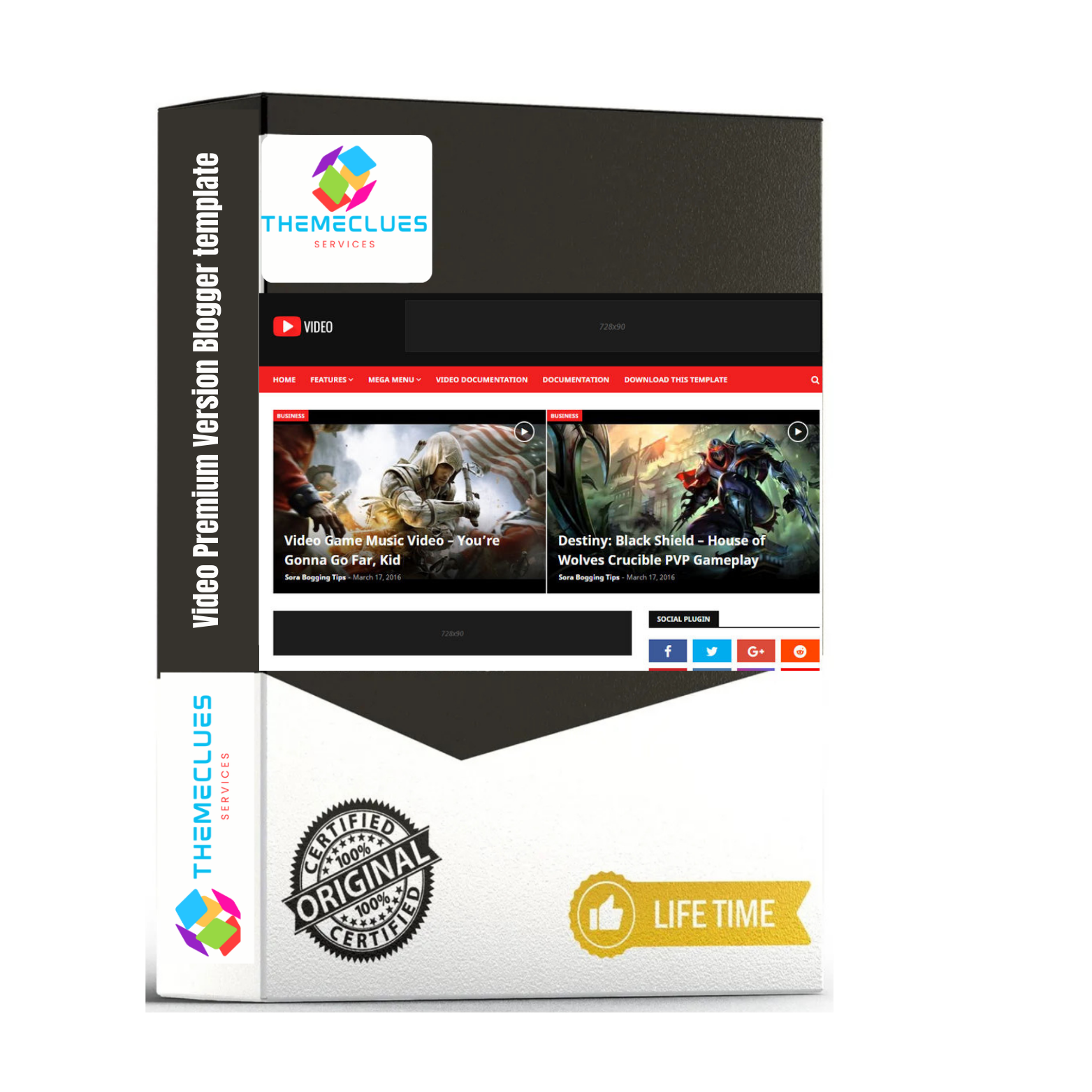 Video Premium Version Blogger Template – The Ultimate Choice for Video Creators