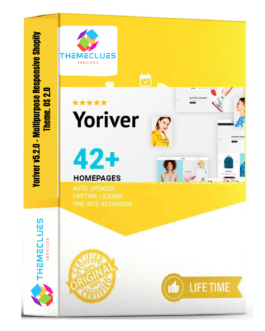 Yoriver v5.2.0 – Multipurpose Responsive Shopify Theme (OS 2.0) 🚀