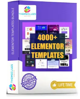 4000+ Ready-Made Elementor Templates Bundle