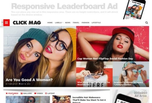 ClickMag Blogger Template