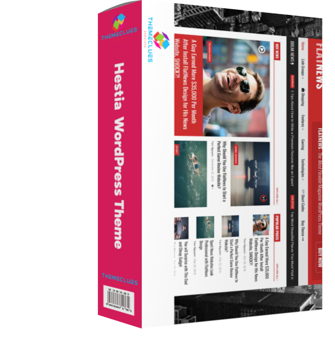 FlatNews WordPress Theme