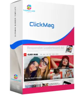 ClickMag – Premium Blogger Template for Magazines & News Blogs 📰🔥