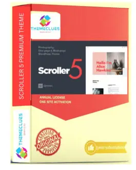 🖋️ Scroller – Premium Blogger Template for Creators, Storytellers & Modern Blogs